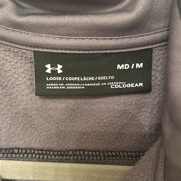 Under Armour Half Zip ColdGear Sweater - Picture 3 of 5